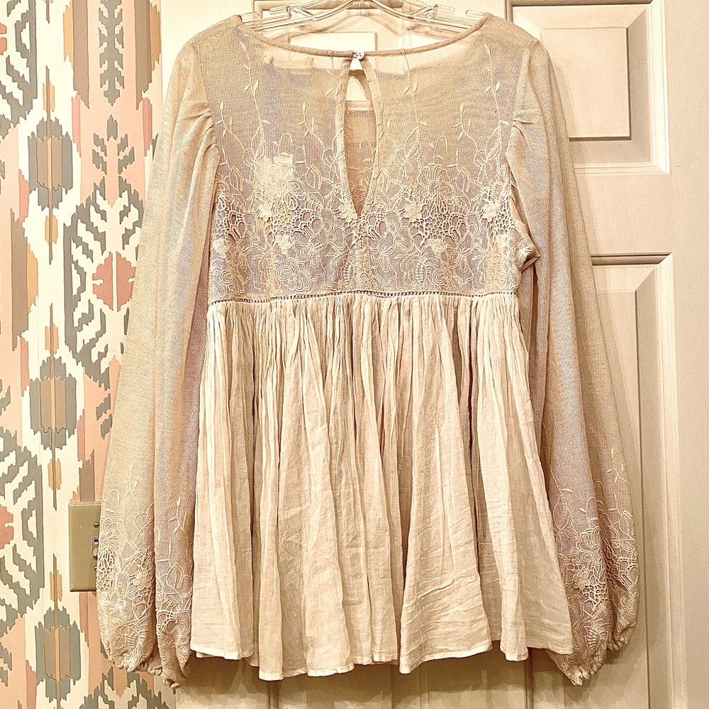🌺🎉HP🎉🌺 NWT Spell & The Gypsy Scorpio Embroidered Blouse - Picture 13 of 16